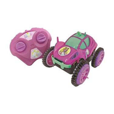 Imagem de Carro De Controle Barbie Glamour Flip Candide Brinquedo Infantil Menin