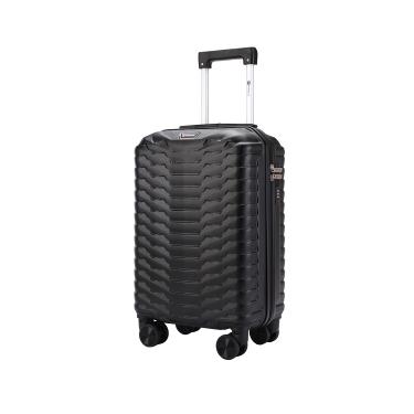Imagem de Mala Travelux Sargans Pequena 10 Kg Preta - Cadeado TSA