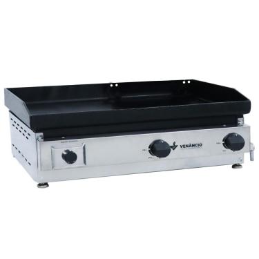 Imagem de Chapa Bifeteira A Gás 65cm Venâncio Deguste Luxo 4,76mm De Espessura C65-49801