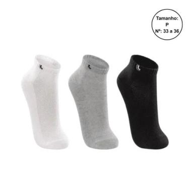 Imagem de Kit 3 Pares Meias Lupo Cano Curto Unissex 03225