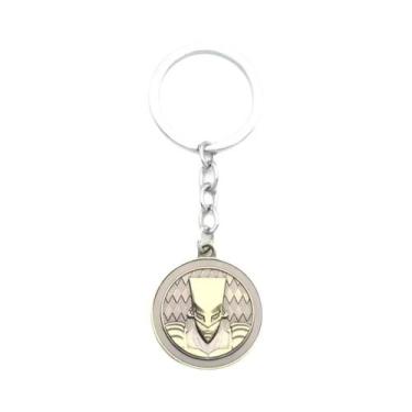 Imagem de Chaveiro JoJo Bizarre Adventure Killer Queen Josuke Com Arco E Flecha 