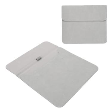 Imagem de ASHATA Capa de Manga para 10,2 Polegadas para Kindle Scribe 2022 2024, Bolsa Protetora Capa Com Fecho Magnético para E Reader para Elipsa 10,3 Polegadas (Cinza Claro)