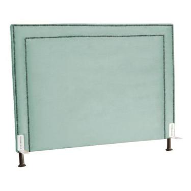 Imagem de Cabeceira Cama Box Casal Queen 160cm Viviane Veludo Quarto - Estopar, 