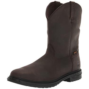 Imagem de Rocky Worksmart Bico composto à prova d'água bota ocidental, Chocolate, 9.5