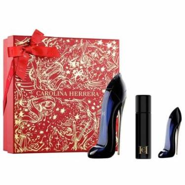 Imagem de Coffret Carolina Herrera Kit - Perfume Good Girl + Batom Matte Nude Supreme+ Travel Size Kit-Feminino