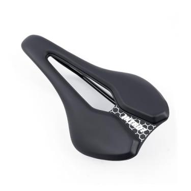 Imagem de POLSO Selim de bicicleta impermeável e ergonômico, compatível com bicicletas de estrada e montanha fixa (selim brilhante)