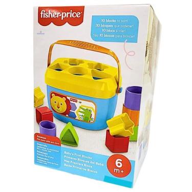 Imagem de Balde Primeiros Blocos Fisher-Price FFC84