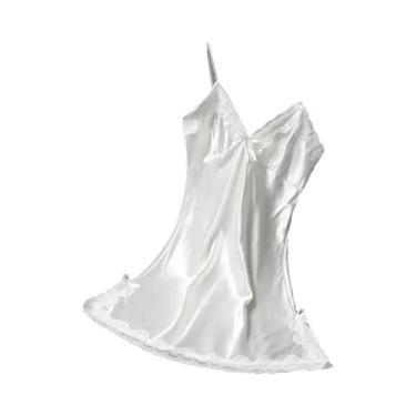 Imagem de Camisola Sexy De Renda Para Mulheres, Lingerie, Roupa De Dormir, Vesti