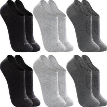 Imagem de Kit 6 Pares Meias Lupo Invisível Sapatilha Soquete Original Cor:Misto2