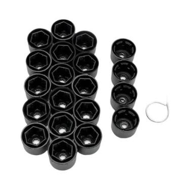 Imagem de Capas De Roda De Carro De 17mm Para Porcas De Cubo, 20 Peças Para Prot