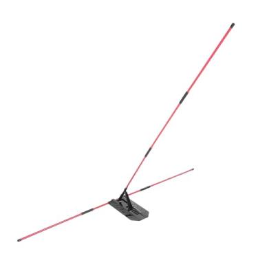 Imagem de Luocute Vara de Alinhamento de Golfe, Auxílio de Treinamento de Balanço de Fibra de Vidro Com Placa de ângulo Ajustável de 40 a 70 Graus, Treinadores de Balanço de Golfe para