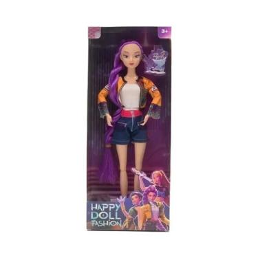 Imagem de Bonecos De Vinil De Anime Demon Hunters KPop 3 Peças Rumi Mira Zoi Más