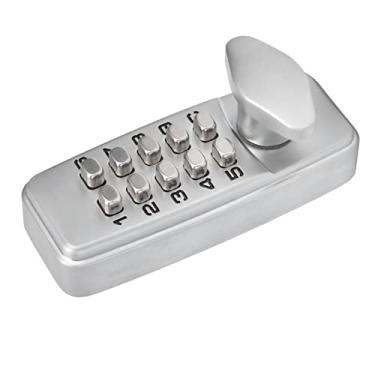 Imagem de Zerodis Fechadura Mecânica Com Senha, Fechadura Codificada de Entrada Sem Chave de Liga de Zinco Com Design à Prova de Fogo, para Porta de Estacionamento de Escritório Doméstico