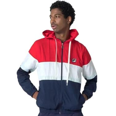 Imagem de Jaqueta Fila Flag Masculina - Marinho M-Masculino