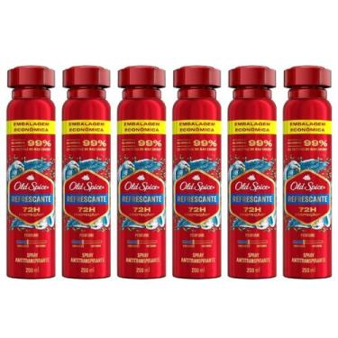 Imagem de Desodorante Spray Antitranspirante Old Spice Refrescante  200ml/124g -