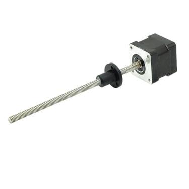 Imagem de POWTAXBJGD NEMA 14 Linear Stepper Electronic Starter Lead Screw Stepper Electronic Starter NEMA14 com 100 mm Tr5*1 parafuso de avanço ou 150 mm Tr5*2 parafuso de avanço (35HS34-150N52)