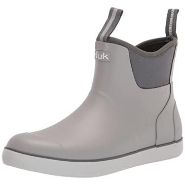 Imagem de HUK Sapato masculino Rogue Wave | Bota de chuva e pesca de alto desempenho, Cinza - Novo, 12