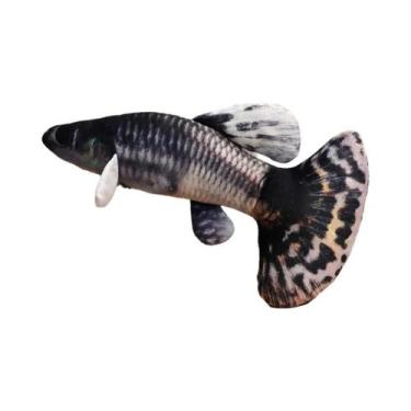 Imagem de Brinquedo De Pelúcia Simulado De Guppy Vivid De 40/60CM, Boneco De Pei