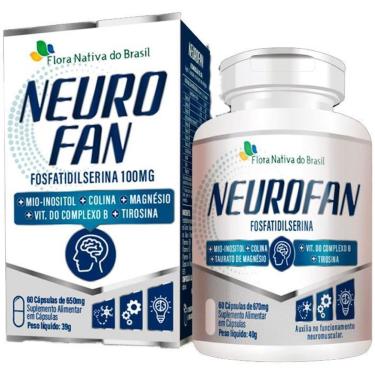 Imagem de Neurofan (fosfatidilserina + vitaminas) 60 cps Flora Nativa-Unissex