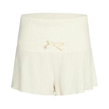 Imagem de Shorts de balé feminino cintura alta com cordão gravata dança yoga cal