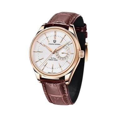 Imagem de Relógio De Quartzo Masculino De 40mm PAGANI DESIGN Com Vidro De Safira