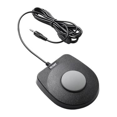 Imagem de Yunhgft Pedal de Sustain para Bateria Eletrônica, Acessório para Instrumento Musical, Portátil, Versátil, Pedal de Reposição, Pedal de Bateria Fácil de Usar, Interface de 3.5 Mm