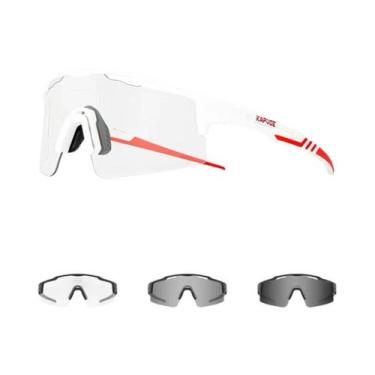 Imagem de Óculos De Ciclismo Fotochromáticos UV400 Óculos De Sol Para Esportes A