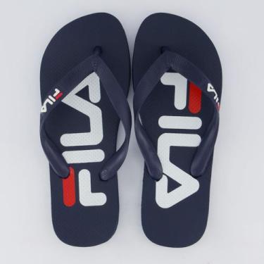 Imagem de Chinelo Fila Fingers Feminino Marinho, 35-36