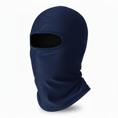 Imagem de Capuz Ninja Balaclava Poliéster Proteção dos Raios Solares Maicol, Azu