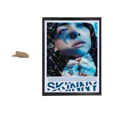 Imagem de Adesivo De Papel Kraft Vintage Retro B-BillieS Hit Me Hard Soft Poster