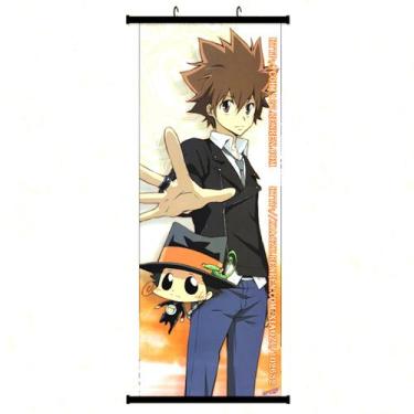 Imagem de Pôster de pintura de parede em tela Hitmans Reborns Anime - yiweisai