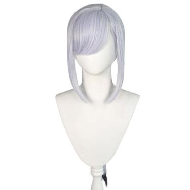 Imagem de Peruca de cosplay Genshin Impact Shenhe Anime 80 cm de alta temperatur