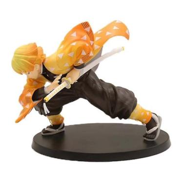Imagem de Boneco de ação Toy Demon Slayer Agatsuma Zenitsu 15cm - Gloome Store