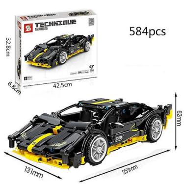 Imagem de Blocos de construção Jiazhi Juggernaut Hurricane Sports Car 527 unidad