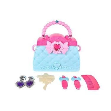 Imagem de Conjunto de brinquedos para meninas para crianças com brincos, grampos