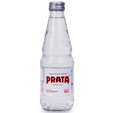 Imagem de Água Mineral Natural Com Gás Prata 300ml - Águas Prata