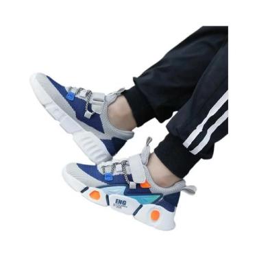 Imagem de Tênis Esportivos Respiráveis Para Meninos, Casuais Para Todas as Estaç