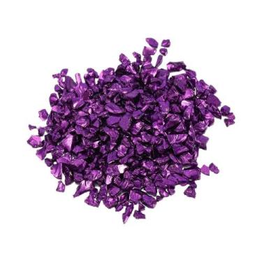 Imagem de Resina Epóxi UV Cristal Para Preenchimentos, Pedras De Vidro Quebradas