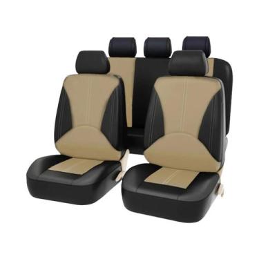 Imagem de Capas De Assento De Carro Em Couro Elástico E Respirável, Ajuste Unive
