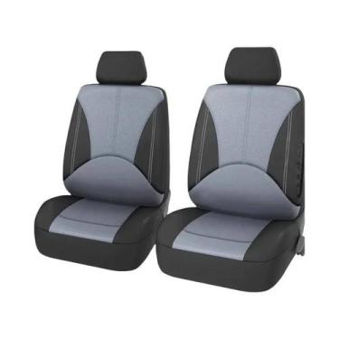 Imagem de Capas De Assento De Carro Em Couro Elástico E Respirável, Ajuste Unive