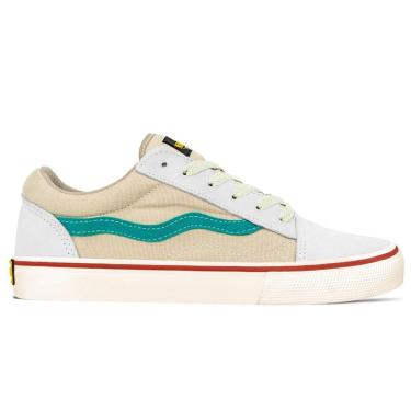 Imagem de Tênis Mad Rats Lona Unissex Old School | Areia Verde Cor:;Tamanho:36-Unissex