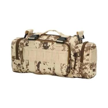 Imagem de Bolsa De Cintura Impermeável Molle, Bolsa De Viagem Transversal Para C