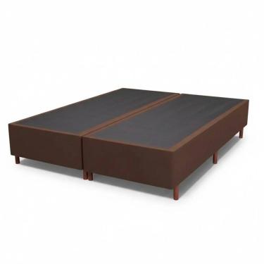 Imagem de Base Box Queen Size Prince Sued 50x158x197cm