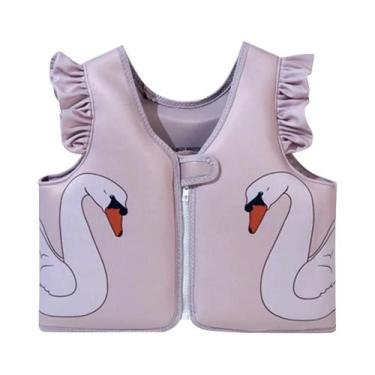 Imagem de Colete De Natação Infantil Com Estampa De Desenho Animado, Roupa De Na