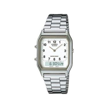 Imagem de Relógio Masculino Casio Anadigi - Resistente à Água Cronômetro AQ-230A