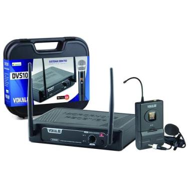Imagem de Microfone Sem Fio Vokal DVS100SL Lapela