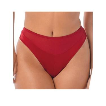Imagem de Calcinha Cinta Fio-dental Lucilia Demillus - 46024, Vermelho, P