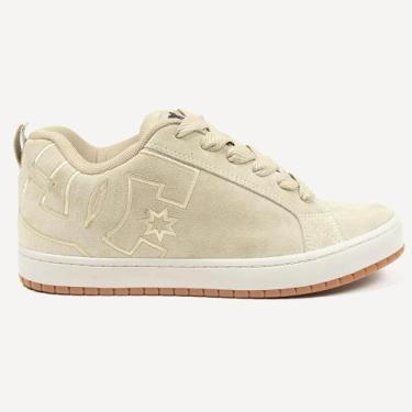 Imagem de Tênis DC Shoes DC Court Graffik SE WT25 Pelican/Gum, 42, Harvest gold