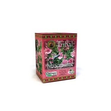 Imagem de Chá de Erva Mate Hibiscus Lime Orgânico 15 Sachês - Tribal Brasil