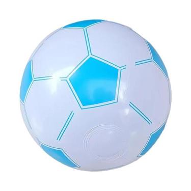 Imagem de Bola De Futebol Inflável De PVC Reforçada, Bola De Praia, Bola De Basq